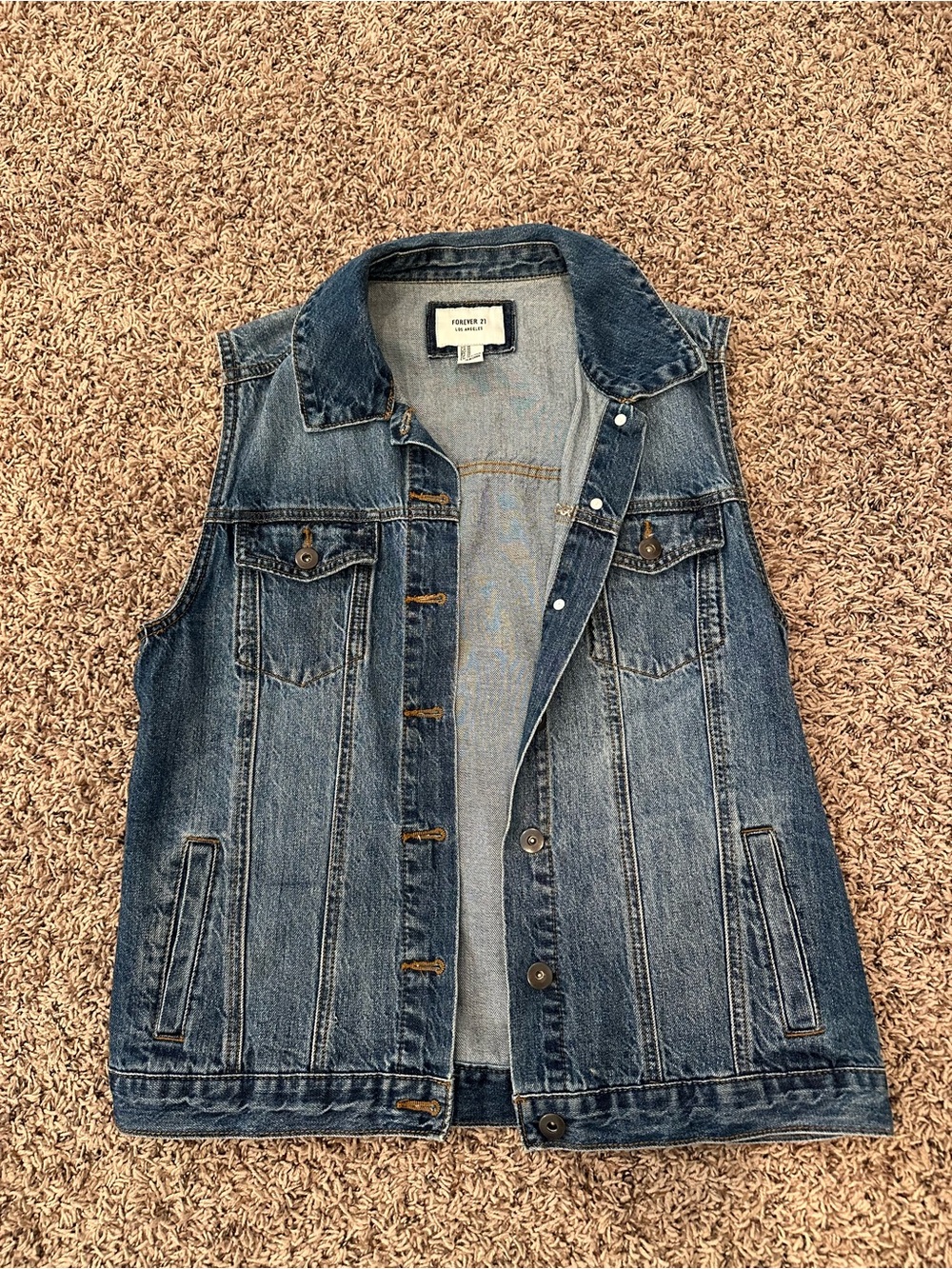 Forever 21 Denim Vest